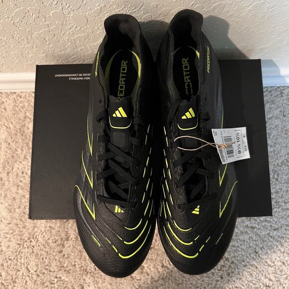 Adidas Predator League FT FG/MG Soccer Cleats Men Size 9.5 Black JI1118 NWT main image 7